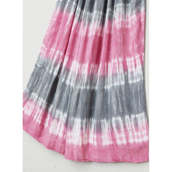 Napua Collection Honolulu Hawaii Beaded Halter Neck Maxi Dress Tie Dye Ombre OS - Picture 7 of 13